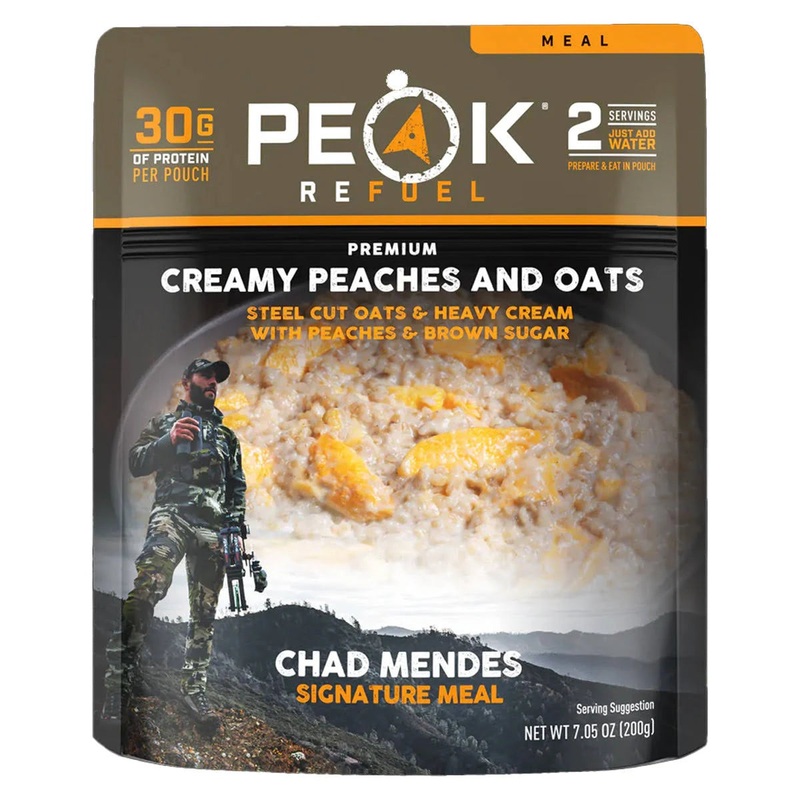 Freeze Dried Creamy Peaches and Oats
