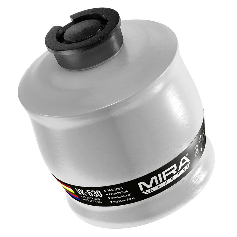 MIRA Safety VK-530 Smoke/Carbon Monoxide | Gas Mask Filter