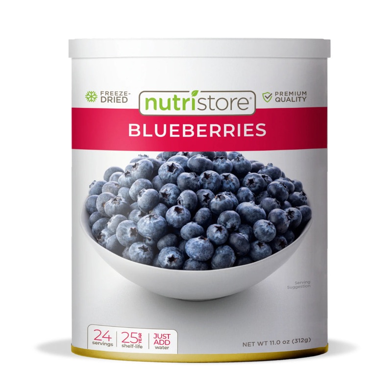 Nutristore Freeze Dried Blueberries (#10 Can)