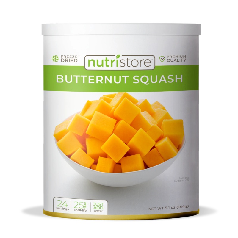 Nutristore Freeze Dried Butternut Squash (#10 Can)