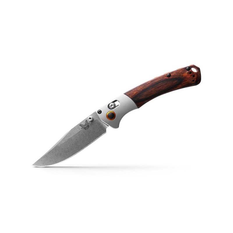 Benchmade Mini Crooked River | Stabilized Wood (15085-2)