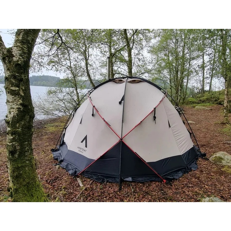 NorTent Gamme 6 - Winter Hot Tent for 6 People- PolyCotton Heavy