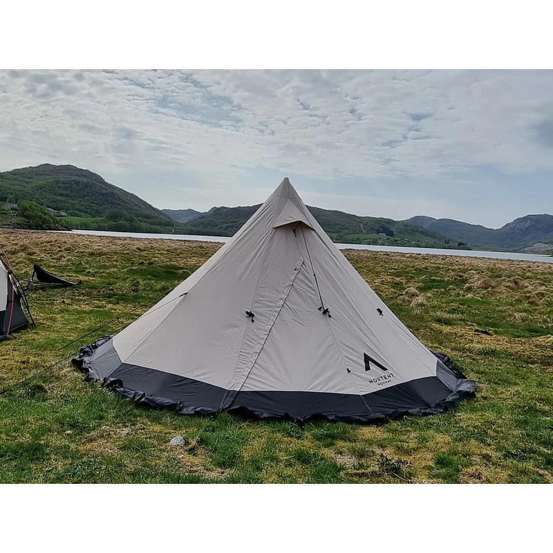 NorTent Lavvo 6 PolyCotton Heavy - Winter Hot Tent (Woodstove Compatible)