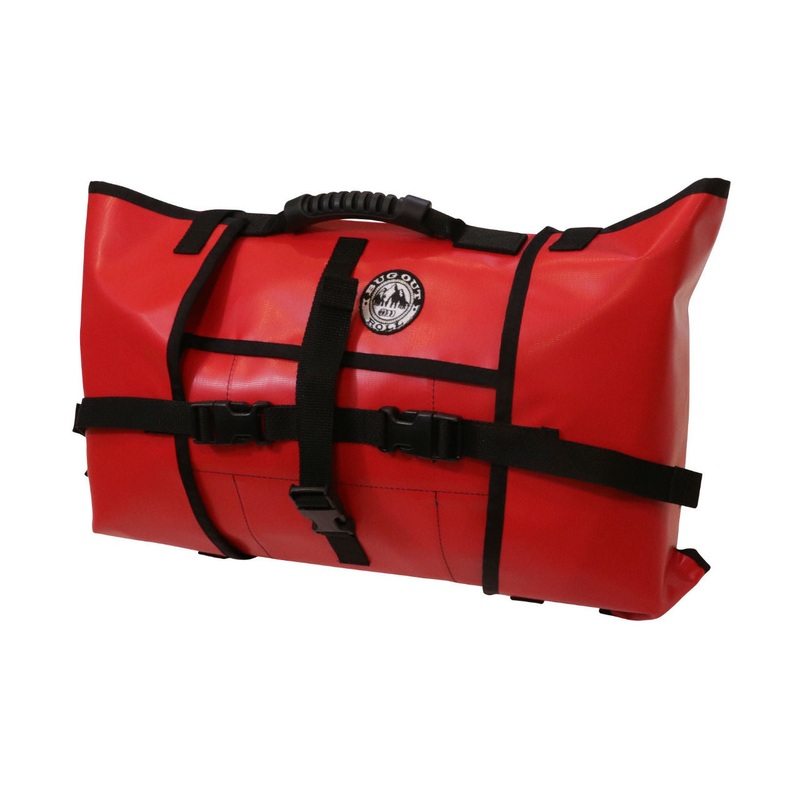 PackRoll (FIRST AID RED) Non-Modular Bug Out Roll
