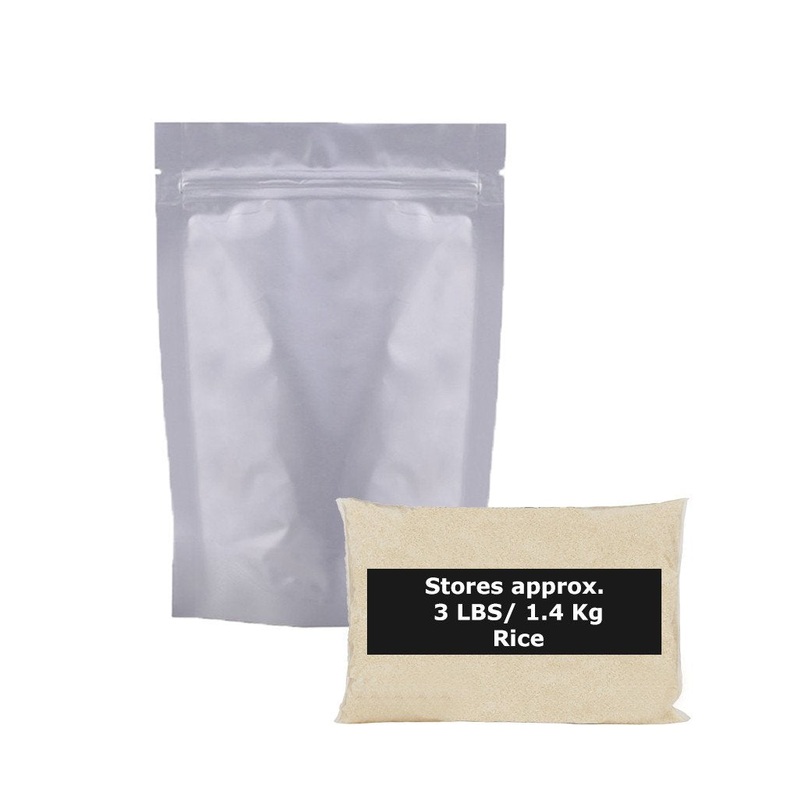 50 X 1 Gallon Ziplock Mylar Bags (5 mil Thickness)