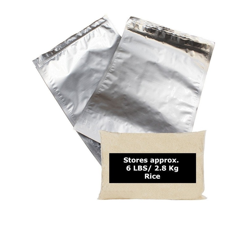 50 X 2 Gallon Ziplock Mylar Bags (5 mil Thickness)