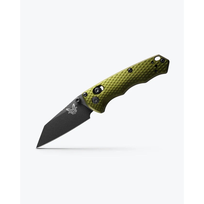Benchmade Full Immunity | Woodland Green Aluminum | Wharncliffe (290BK-2)