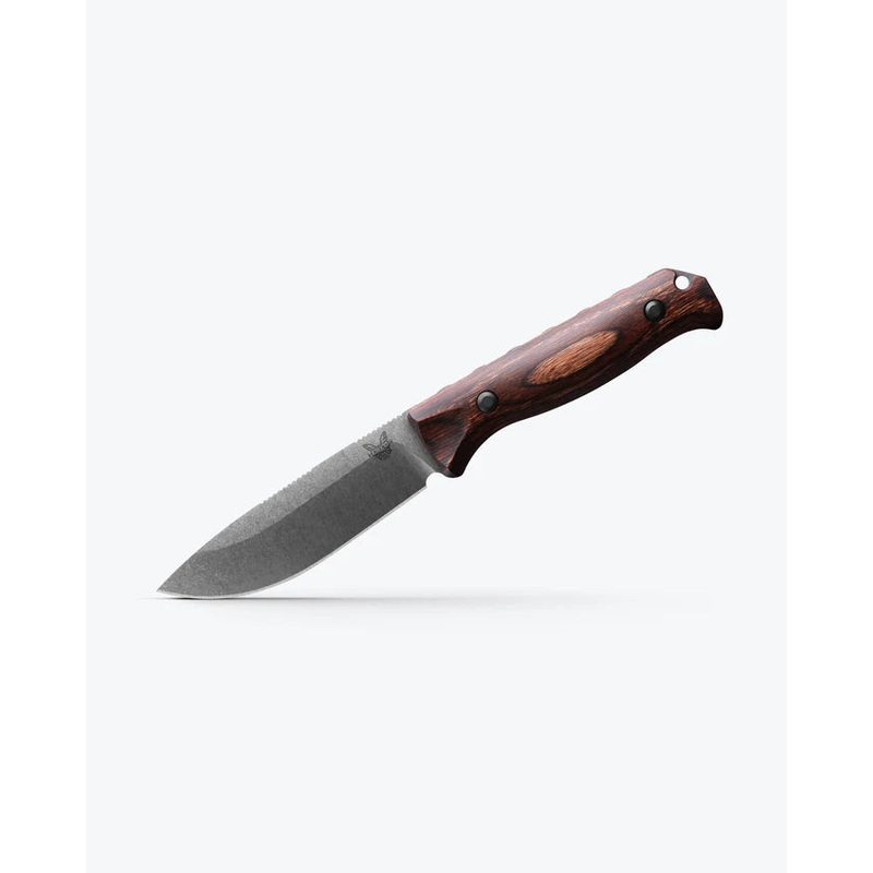 Benchmade Saddle Mountain Skinner | Stabilized Wood | Drop Point (15002)