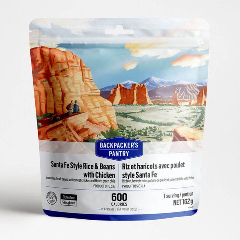 Freeze Dried Santa Fe Style Rice & Beans with Chicken
