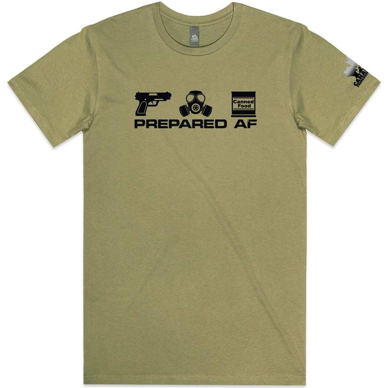 Men's "Prepared AF" T-Shirt | Canadian Preparedness