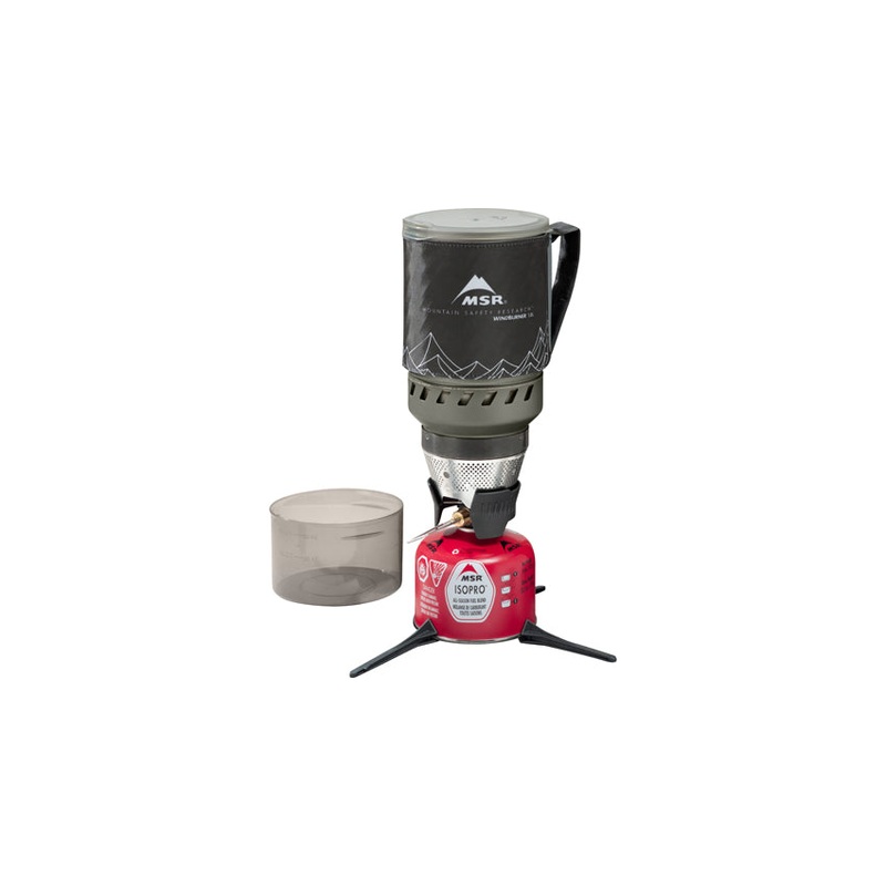 MSR WindBurnerPersonal Stove System - Boils 4x Faster than Competitor Stoves