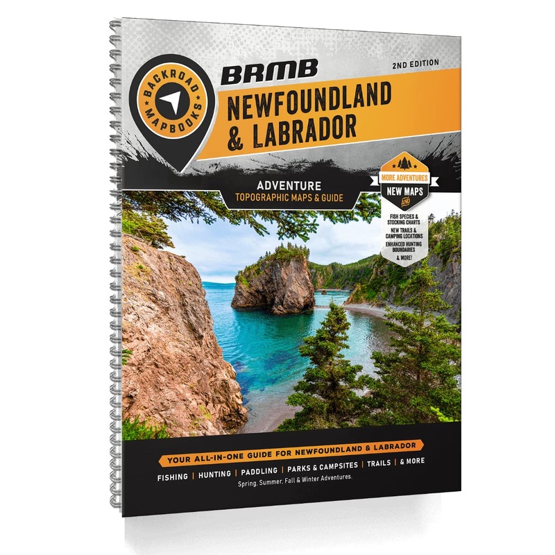 Newfoundland & Labrador Mapbooks- 2nd Edition | BRMB