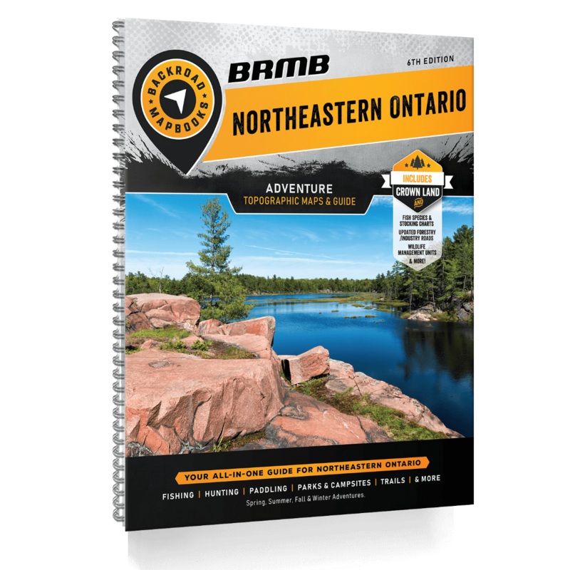 Northeastern Ontario Backroad Mapbooks- 6th Edition | BRMB