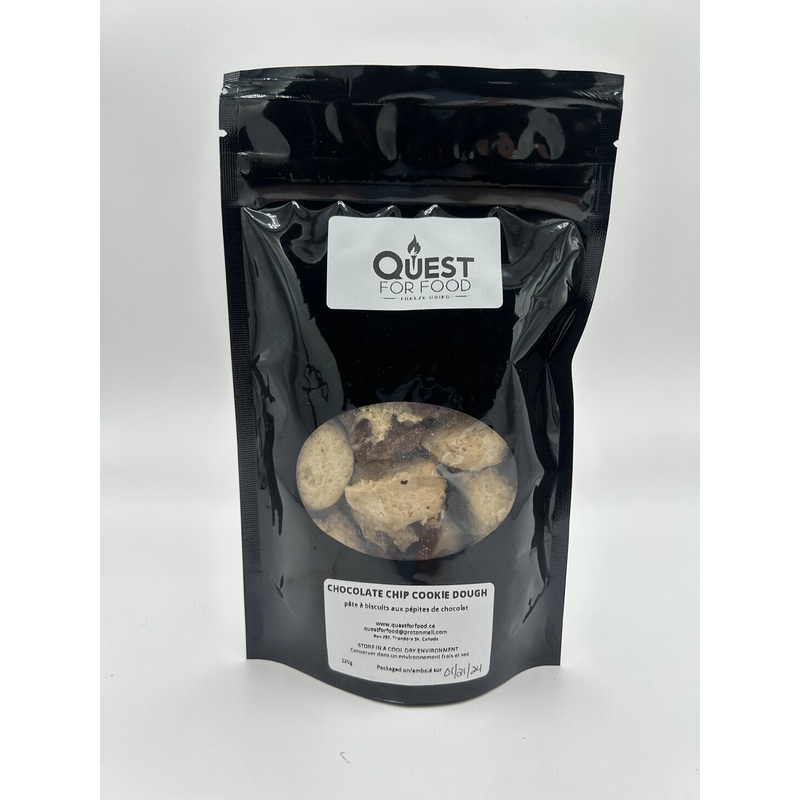 Freeze Dried Chocolate Chip Cookie Dough