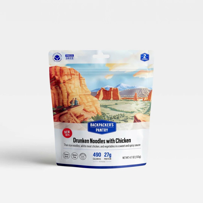 Freeze Dried Drunken Noodles with Chicken
