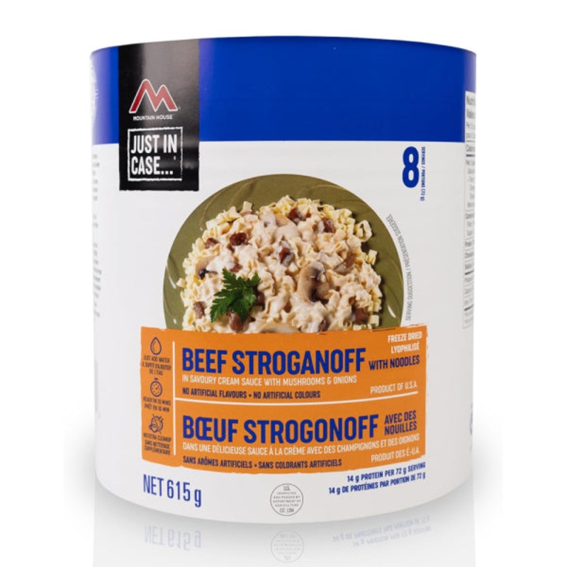 Mountain House Freeze Dried Beef Stroganoff (#10 Can)