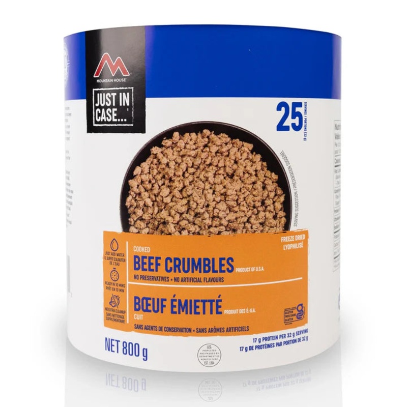Mountain House Freeze Dried Ground Beef (#10 Can)