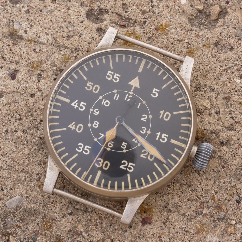 WWII Luftwaffe Laco B-Uhr Pilots Watch (No Strap)