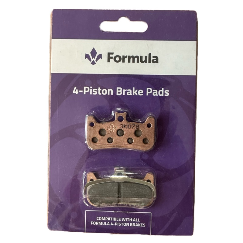 Formula Sintered pads for Formula E-Moto Brakes