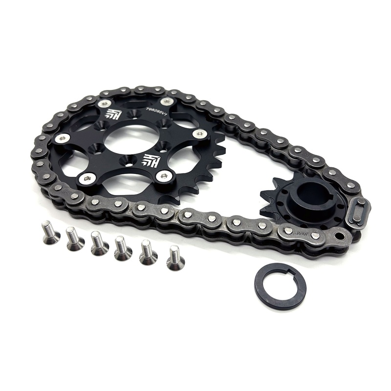Heavy Hitter 520 Primary Drive Conversion OEM/EBMX Ultra Motors