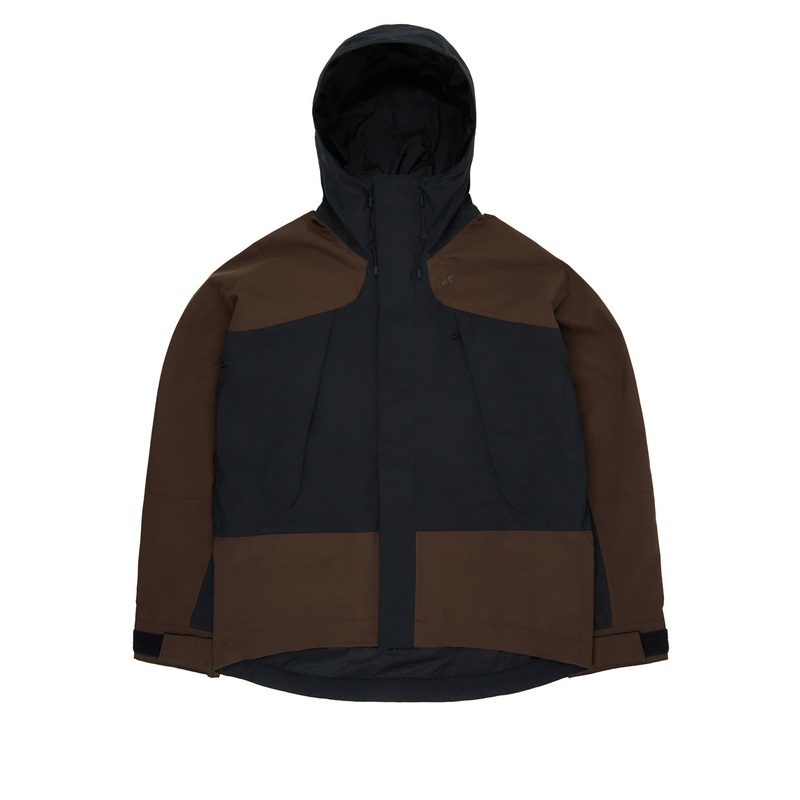 Goldwin Pertex Unlimited 2L Jacket - Jet Brown / Black