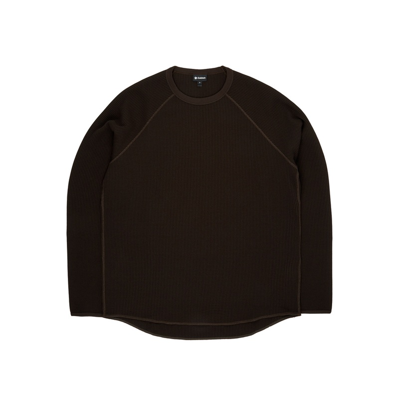 Goldwin WF Light Long Sleeve T-Shirt - Jet Brown