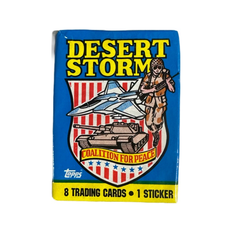 Topps Desert Storm Trading Card Pack