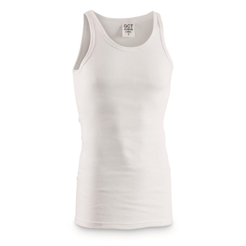 Unissued German White Tanktop