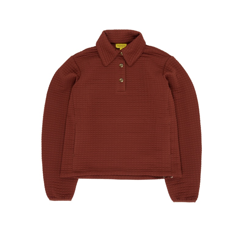 Women's Hikerkind Midlayer 01 - Redwood
