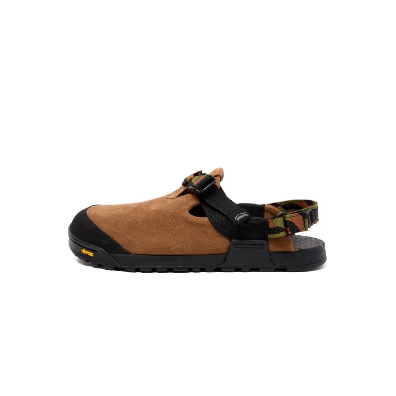 Bedrock Sandals Mountain Clog - Ponderosa Brown Suede