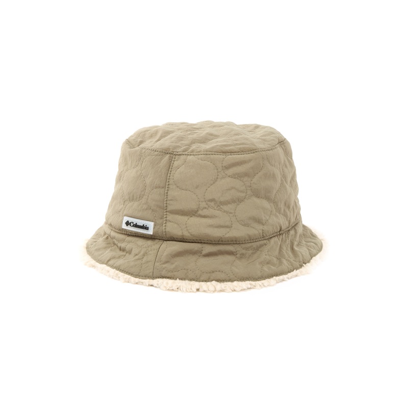 Columbia Winter Pass II Reversible Bucket Hat - Stone Green, Ancient Fossil
