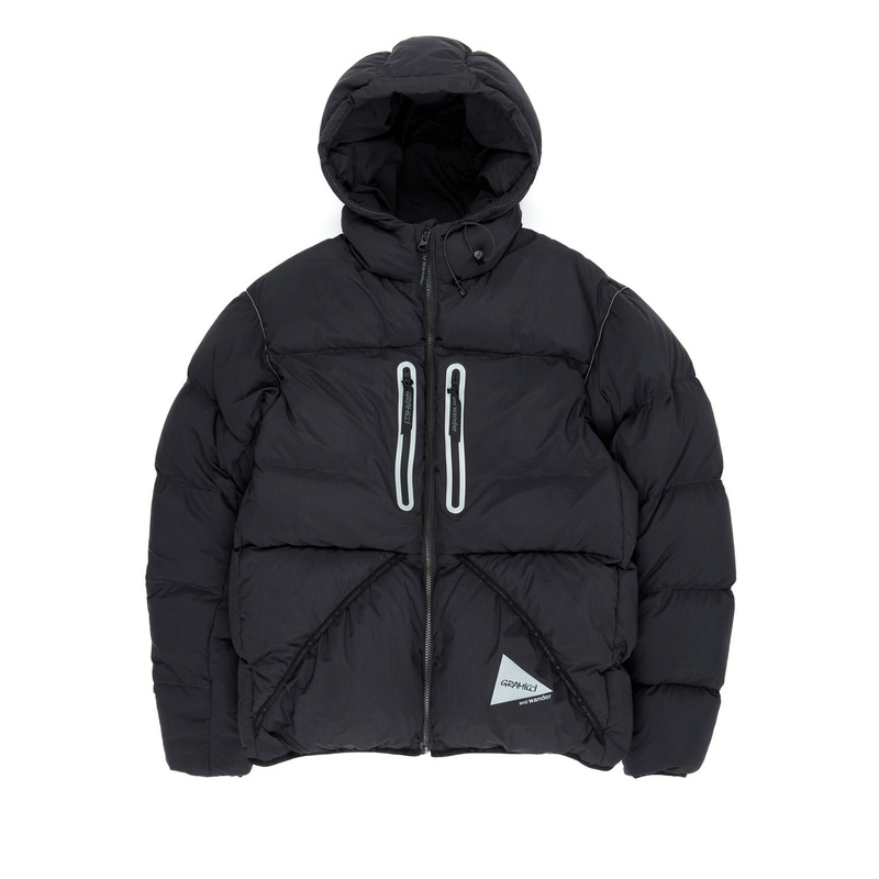 Gramicci x And Wander Down Jacket - BLACK