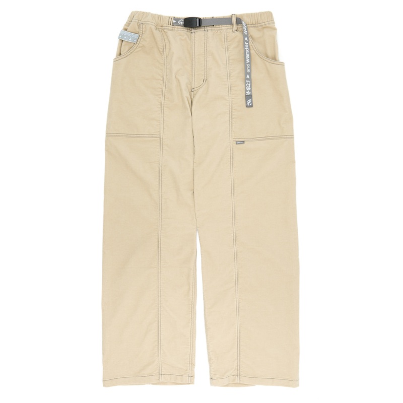 Gramicci x And Wander JQ Tape Corduroy Gadget Pant - BEIGE