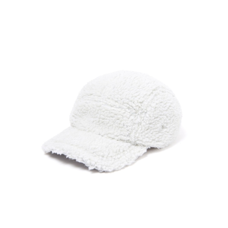 Gramicci x And Wander JQ Tape Fleece Cap - Light Gray