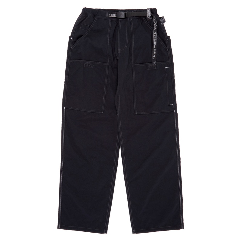 Gramicci x And Wander Nylon EQT Pant - BLACK