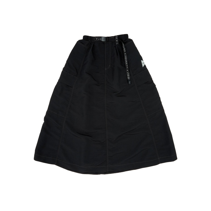 Gramicci x And Wander Ripstop Voyager Skirt - BLACK