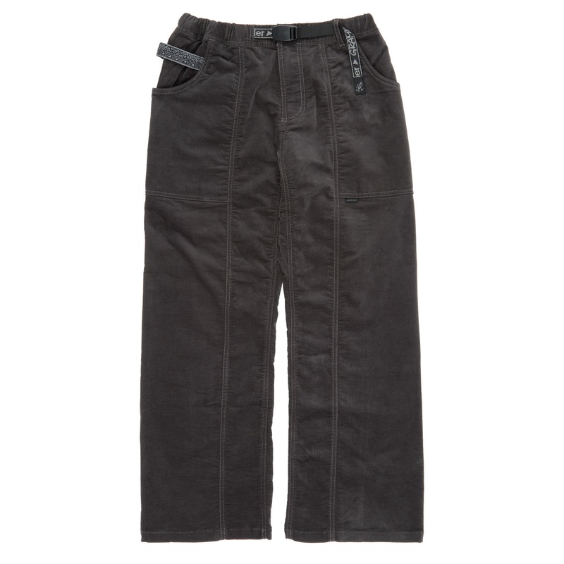 Gramicci x And Wander Women's JQ Tape Corduroy Gadget Pant - CHARCOAL