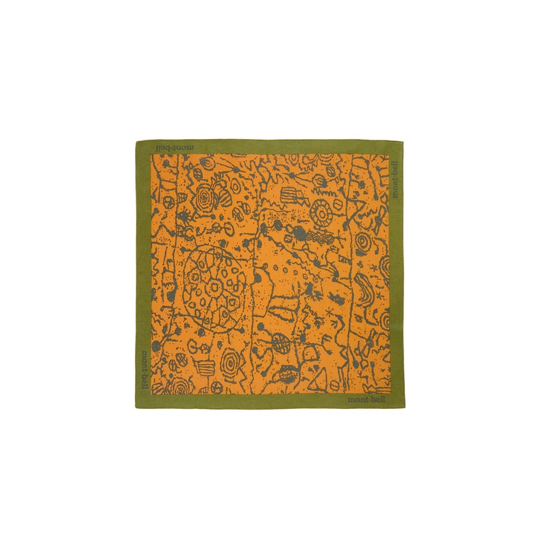 Montbell Bandana - Golden Orange