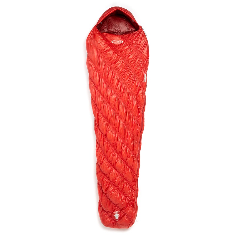 Montbell Down Hugger 800 #3 Sleeping Bag - Sunrise Red