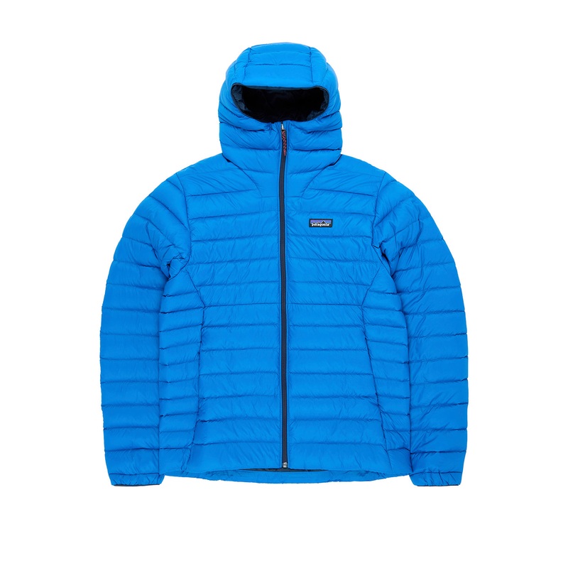 Patagonia Men's Down Sweater Hoodie - Endless Blue