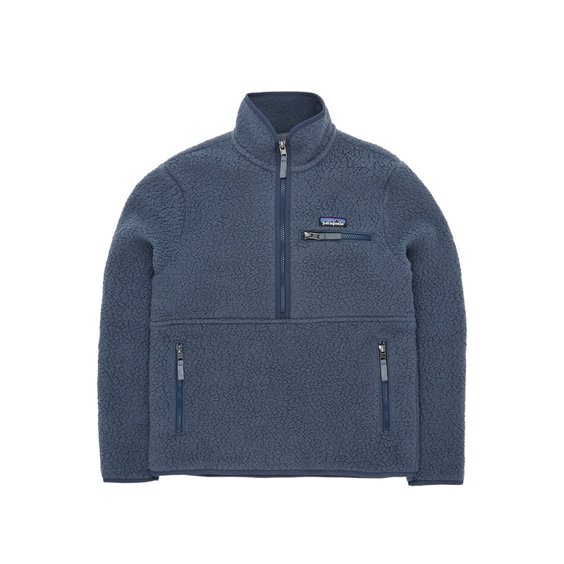 Patagonia Women's Retro Pile Marsupial Fleece - Smolder Blue
