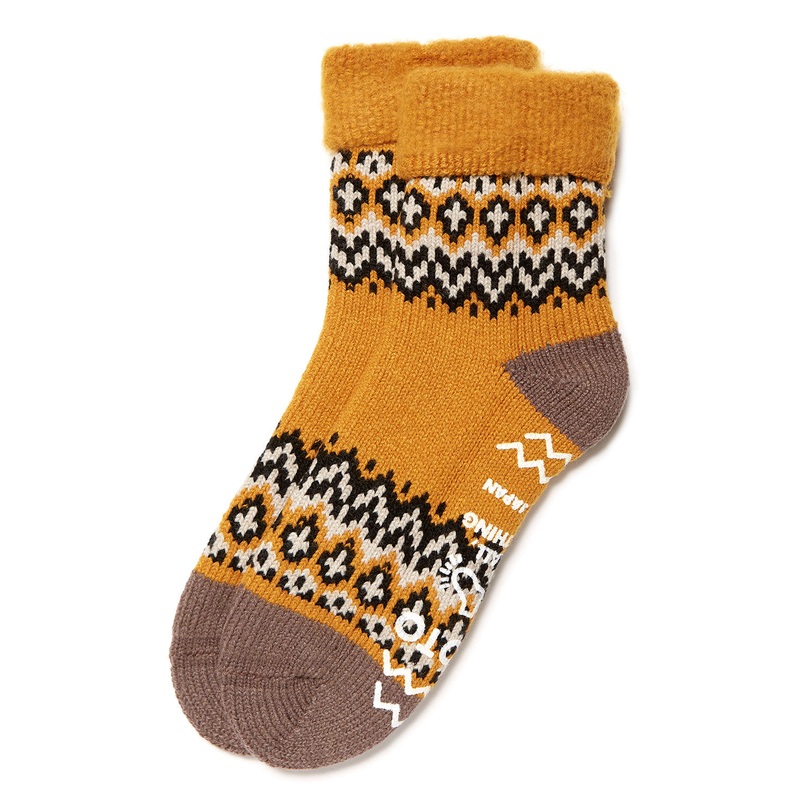 ROTOTO Comfy Room Nordic Socks - Yellow