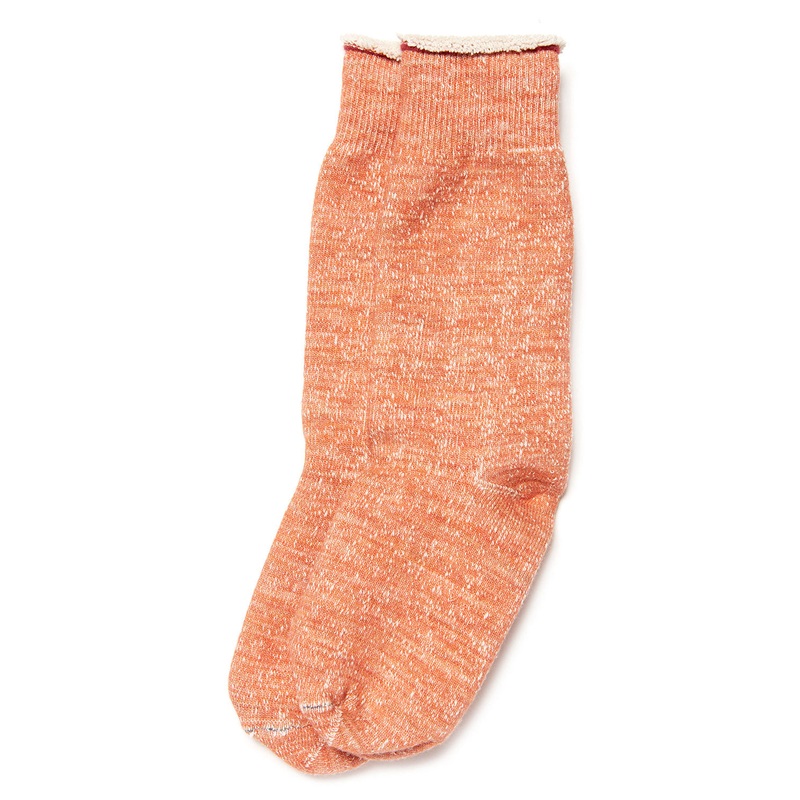 ROTOTO Double Face Socks - Orange