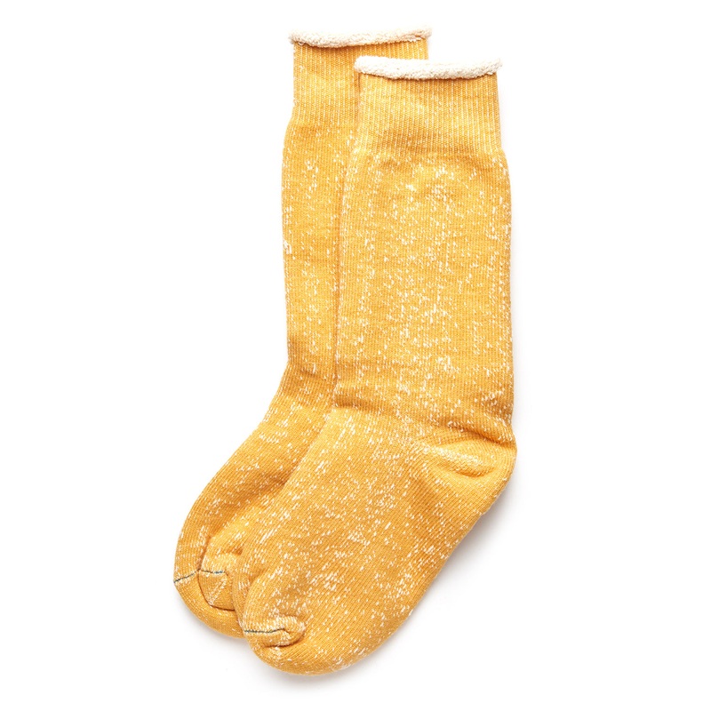 ROTOTO Double Face Socks - Yellow