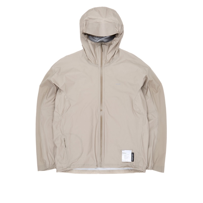 Satisfy Pertex 3L Rain Fly Jacket - Moon