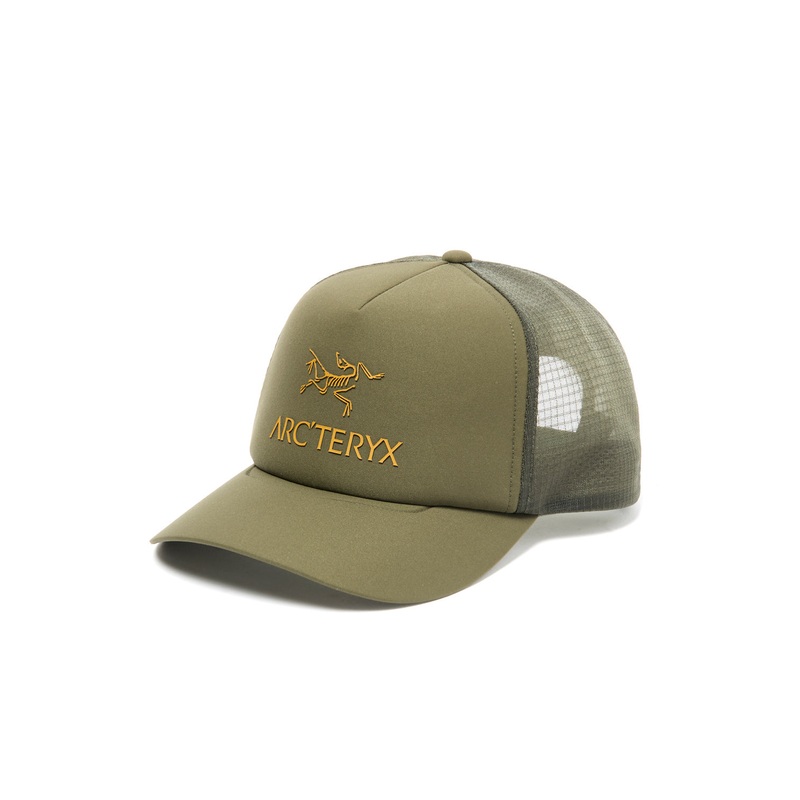 Arc'teryx Bird Word Trucker Curved Cap - Tatsu / Forage