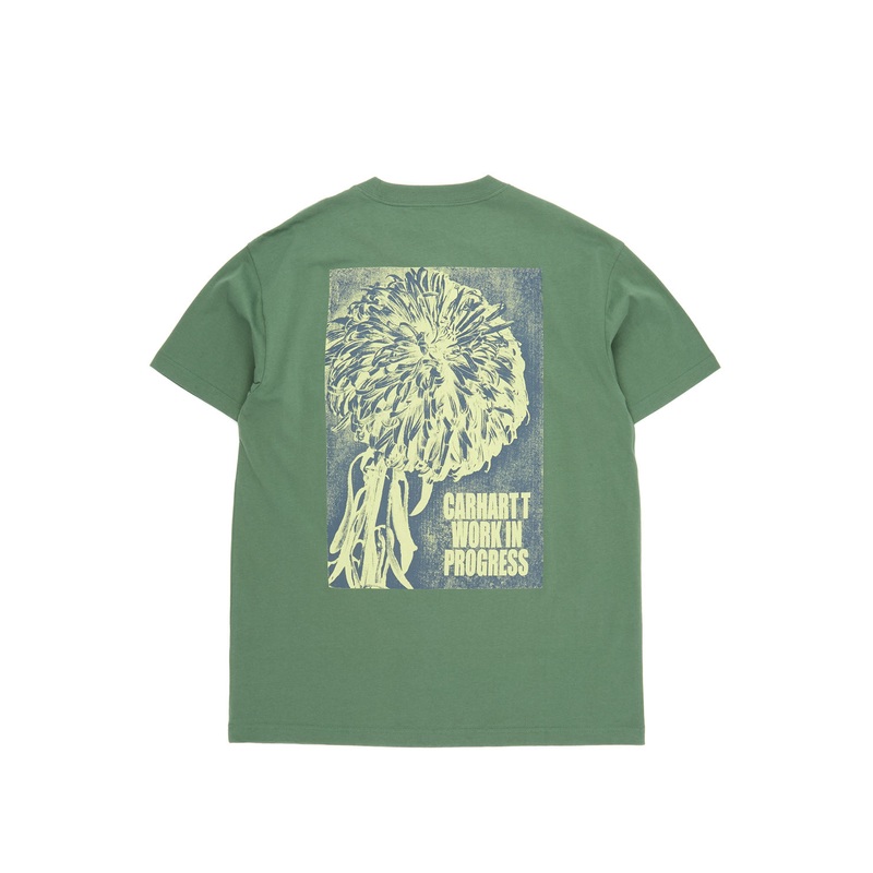 Carhartt WIP Men's Chrysanthemum T-Shirt - Duck Green