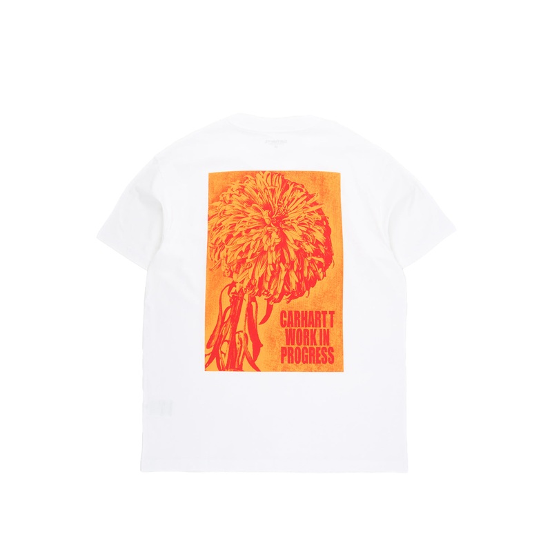 Carhartt WIP Men's Chrysanthemum T-Shirt - White