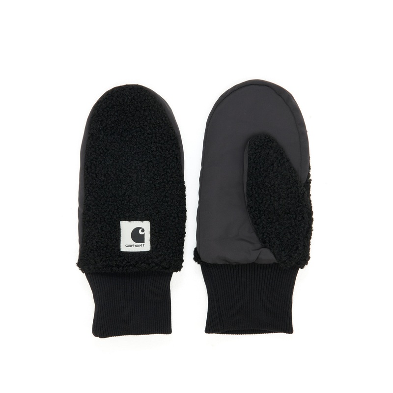 Carhartt WIP Orla Mittens - Black / Black