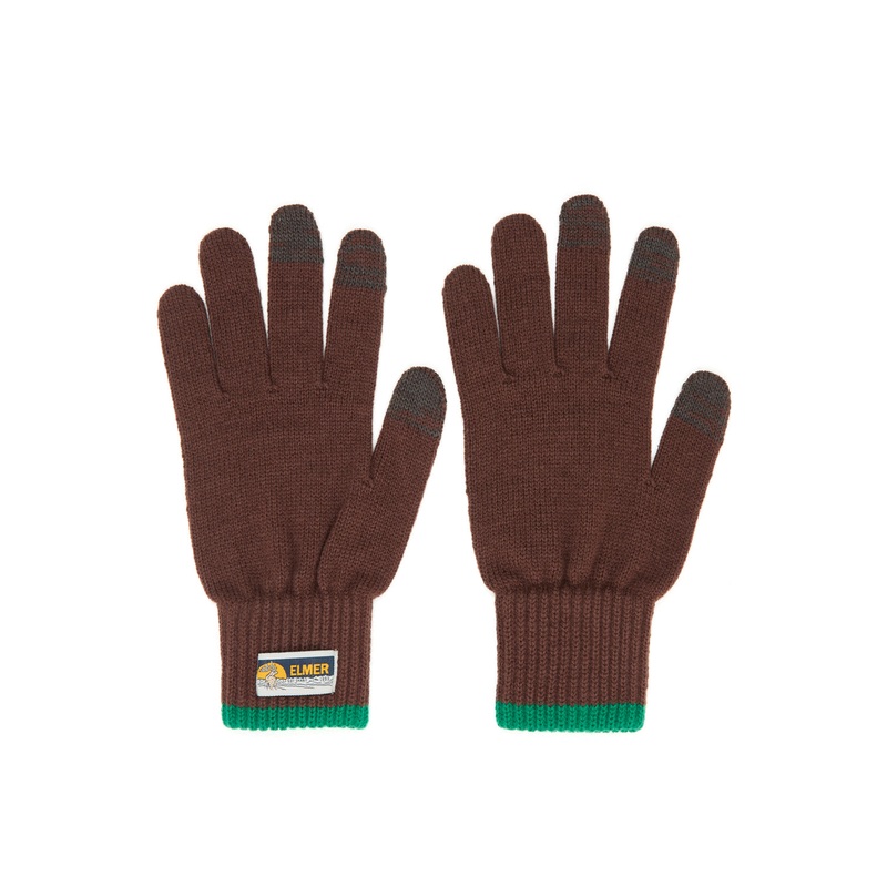 Elmer Nobita Knit Gloves - Brown